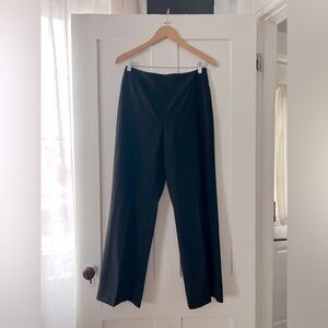 Akris Punto Women’s 100% Wool Flat Front Wide Leg Ankle Pant Size 6